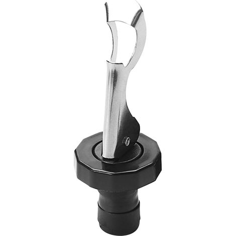 Tappo in plastica e acciaio inox per bottiglie di vino, ermetico, per bevande sottovuoto. (1/5)