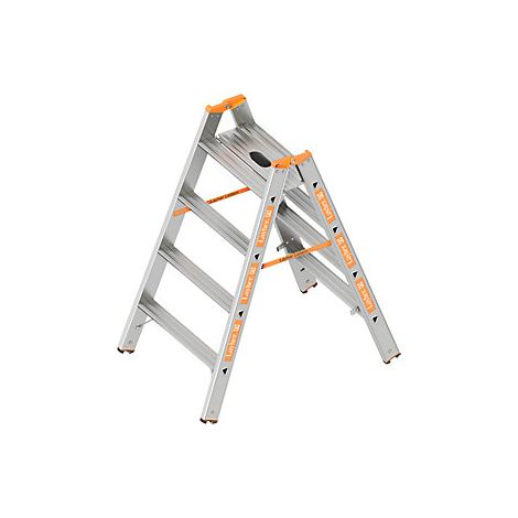 Escalerilla para cargas pesadas  carga máx 200 kg  2 x 4
