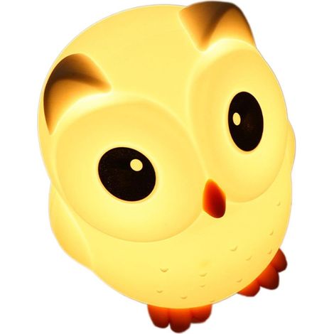 Veilleuse hibou pour veilleuse hibou en silicone Lampe de (1/5)