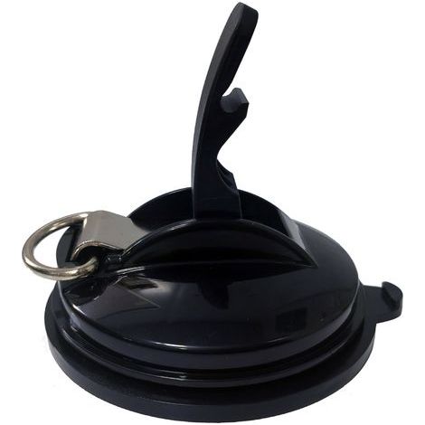 Set mit 4 Auto-Saugnäpfen und 8 S-Haken, multifunktionale Saugnäpfe, Auto-Verankerungswerkzeug, Gepäckabdeckungen, Auto-Gummiseile (schwarze Platte + schwarze Schlaufe) (1/5)