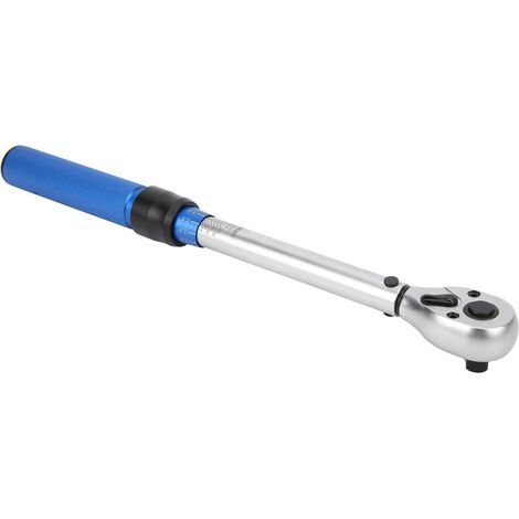 Clé dynamométrique industrielle réglable, couple prédéfini 10-60 N·m, livrée protégée par film bulle. (1/5)