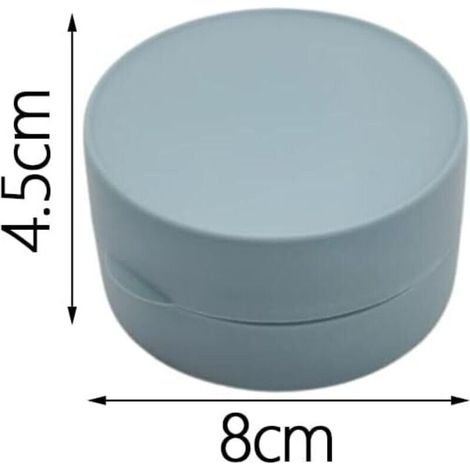 ALLIANDISBoite Savon Plastique 4 Pièces Boîte à Savon de Voyage Portable Porte-Savon Etanches avec Couvercle Boîte de Rangement de Savon Petit pour la Maison