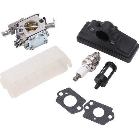 Filtre à air carburateur pour tronçonneuse, compatible STIHL MS250 MS230 MS210 025 023 021, kit avec carburateur Walbro WT 286. (1/5)