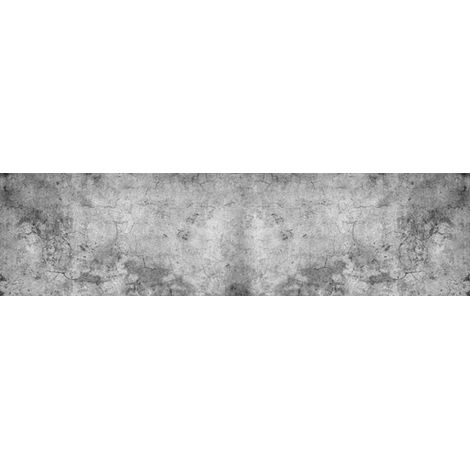 paraschizzi xl "grunge" in pvc, 180x45 cm (1/3)