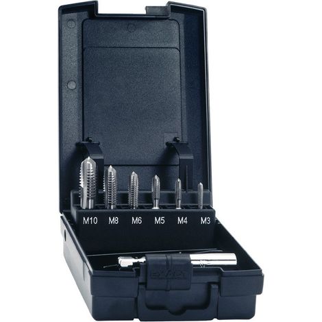 Set de machos Exact 05937 metálico 7 piezas métricas