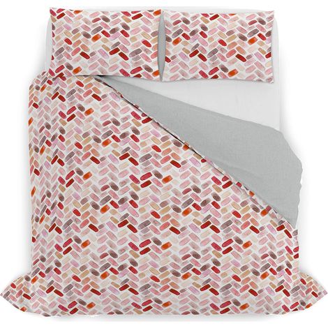 Parure Housse de Couette Watercolor, 05, lit Double (1/4)