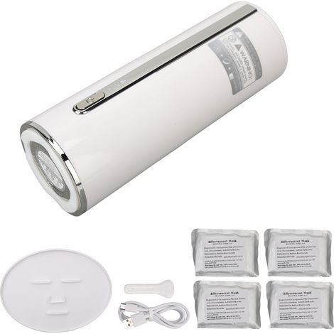 Machine à Masque Visage Électronique Intelligent - Fabricant de Masque DIY aux Fruits - Appareil de Beauté Blanc (1/5)