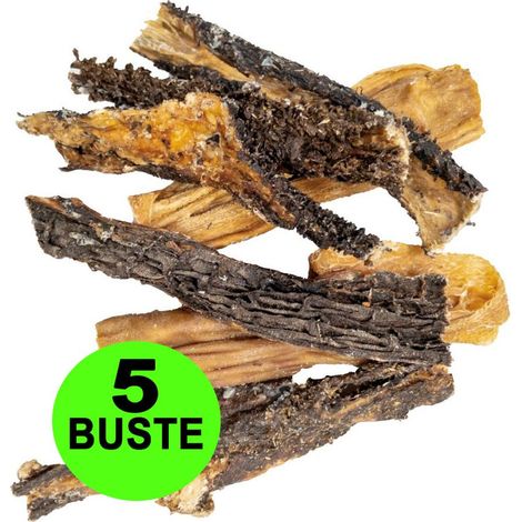 Snack di trippa di Bufalo Niki Natural Barf 5 confezioni da 200 g cad.