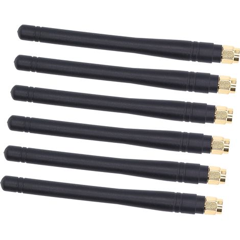 5-teilige omnidirektionale GSM-Antenne, hohe Verstärkung, wasserdicht, gerader SMA-Stecker, selbstklebend, für den Außenbereich (1/5)