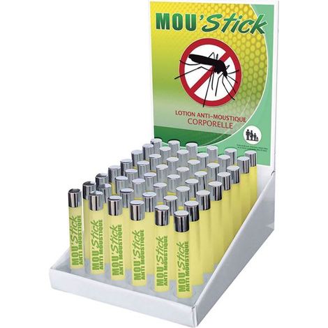 48 1 Lozione Antizanzare Corporelle Mou Stick Roll On 10ml - Imagin