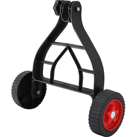 String taille haie roue Attachment tondeuse Auxiliary roue Push Behind Weed taille haie réglable support roue pour (1/5)