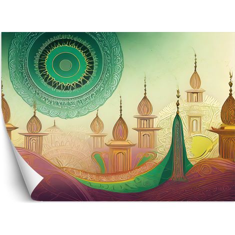 Fototapete Mandala Islamische Stadt 150x105 cm (1/5)