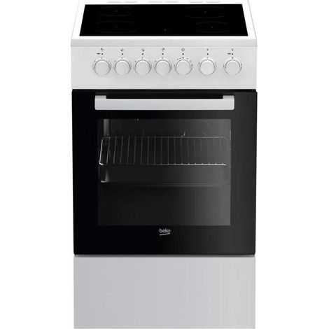 vitrocerámica 60l 4 fuegos blanca - FSS57100GW - Beko - (1/3)
