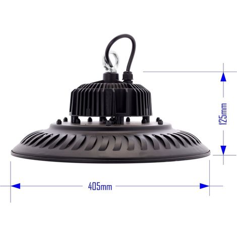 Jandei - Campana LED Ufo 200W Blanco frio Serie ECO. Talleres garajes almacenes (1/5)