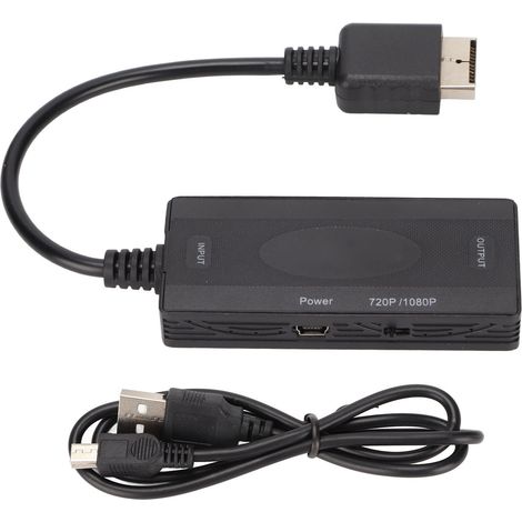 Câble adaptateur pour console de jeux PS2 vers convertisseur d'interface multimédia HD pour téléviseur HD (sans pilote). Convertisseur d'interface multimédia HD vers HDTV. (1/5)