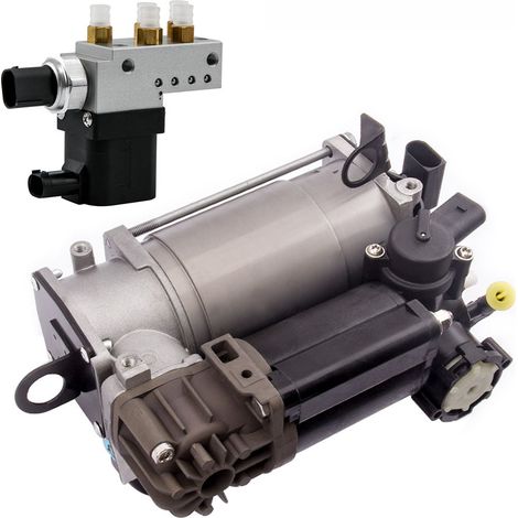 Luftfederung Kompressor + Ventilblock A2113200304 for Mercedes E W211 S211 E320 2113200304 2113200158 Magnetventil Vorne Luftfederung Shock (1/5)