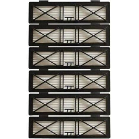 Lot de 6 filtres HEPA pour Neato Botvac D7 D3 D4 D5 D6 D70 D75 D80 D85 pour filtres Neato Botvac 75e 80 85 pièces,