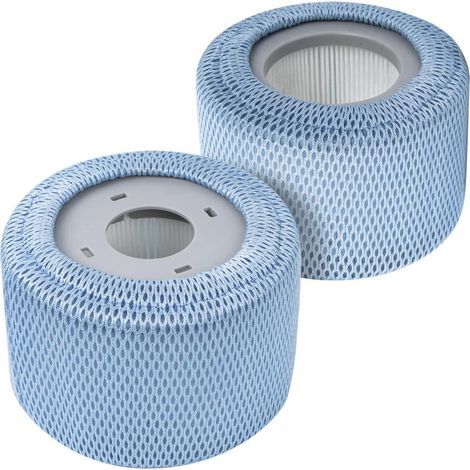 Set of 2 Replacement Filters for Mspa FD2089 - Cartridge Pump for Pools, Hot Tubs and Spas, 90-Ply Mesh Cover (1/5)