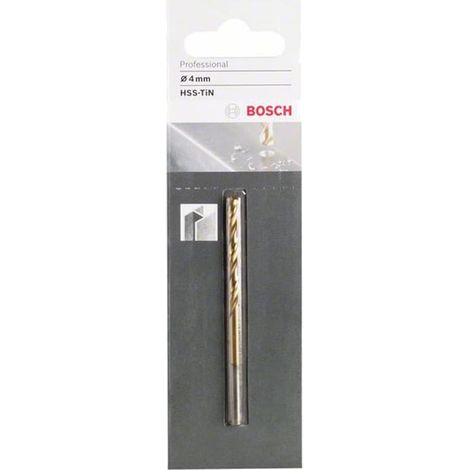 BOSCH - PUNTA PER METALLO HSS-TIN DIAM.4MM PROFESSIONAL