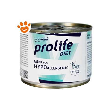 Prolife Dog Veterinary Mini hypoallergenic  - Prolife Dog Veterinary Mini hypoallergenic - Lattina Da 200 Gr (1/2)