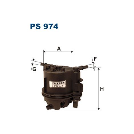 Kraftstofffilter PS974 Filtron
