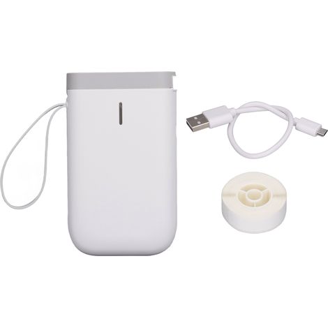 Étiqueteuse portable Bluetooth D11 blanche, mini imprimante de bureau sans fil, organiseur de bureau pratique (1/5)