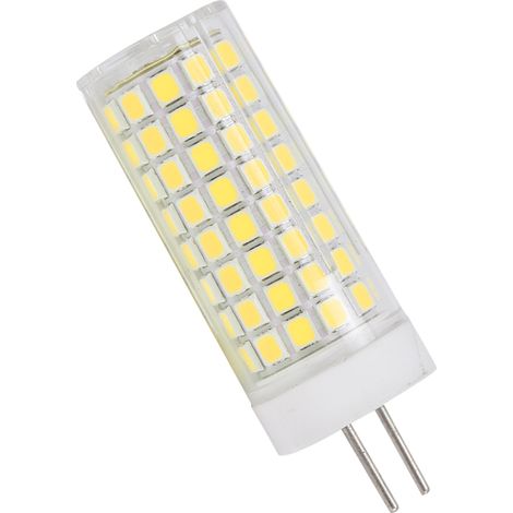 Ampoule LED G8 type maïs 1000 lm, 102 LED, dimmable, pour lustre, plafonnier ou applique murale, 110 V, blanc froid