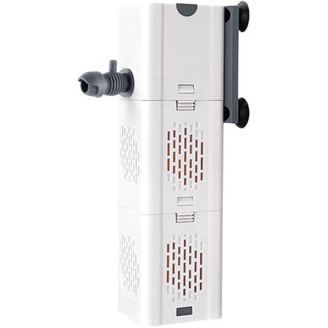Filtre d'aquarium ultra-silencieux 4 en 1, interne, 500-1800 L/h, pompe de filtration submersible multifonctionnelle pour poissons betta. (1/5)