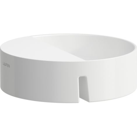 LAUFEN Sonar tablette, pour baignoire, D= 270 mm, Marbond, blanc,