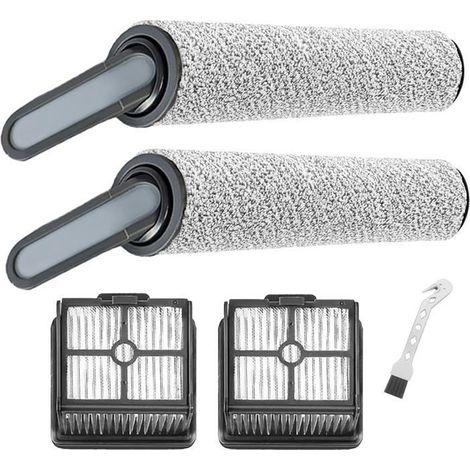 Brosse à rouleau + filtre pour Dreame H12,M12 ,H11 Core aspirateur sec et humide pièces de rechange, ensemble d'accessoires 2 (1/5)