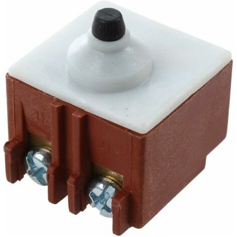 Grinder d'angle AC 250V 6A 125V / 12A DPST Commutateur a Bouton-Poussoir pour Bosch 6-100