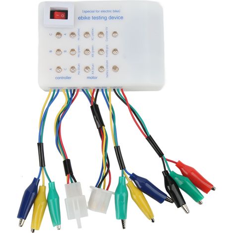 Contrôleur de moteur sans balais testeur 24V 36V 48V 60V 72V pour voiture électrique scooter et vélo électrique (1/5)