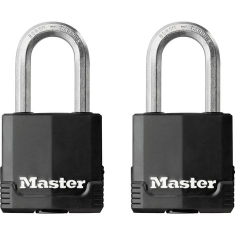 CADENAS EXCELL AVEC PROTECTION MASTER LOCK 48 X 38MM - LOT M115EURTLF