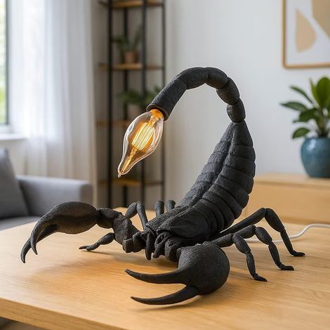 Portable, cute, and novel Scorpion Desk Lamp - Creative Scorpion Desk Lamp