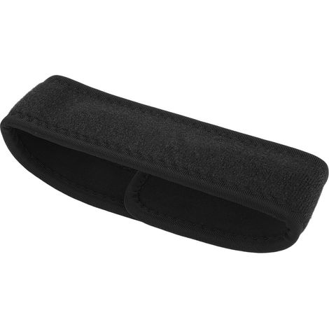 Genouillère de compression pour le tendon rotulien, soulageant les douleurs et stabilisant la rotule. Idéale pour la randonnée, le football, le basketball et la course à pied en cas de tendinite (noir (1/5)