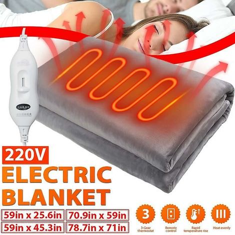 200x180 cm 110 v/220 v couverture électrique chaude pour Double corps couverture chauffante électrique couverture chauffante électrique tapis chauffant