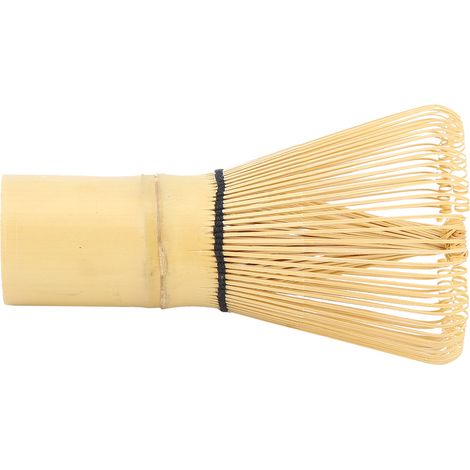 Traditioneller Matcha-Teebesen mit langem Griff (Chasen-Pinsel) – Werkzeug zur Zubereitung von Matcha-Tee (1/5)