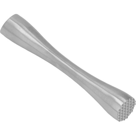 Pilon à cocktails en acier inoxydable de qualité alimentaire, ergonomique, monobloc, forgé, pour la cuisine et le bar, avec long manche. (1/5)
