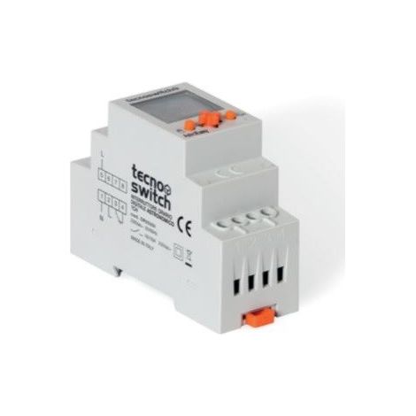 Interruttore Orario Giorn/Settim Wi-Fi 230V 2Di ( TECNOSWITCH cod. OR942DI )