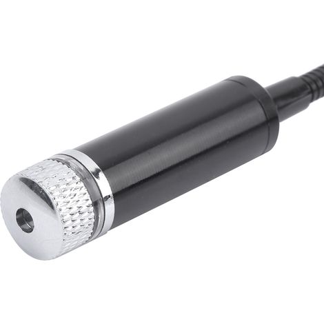 Ambiente-Autobeleuchtung, sternenklare Innenraumbeleuchtung, USB-Beleuchtung, Schwarz. (1/5)