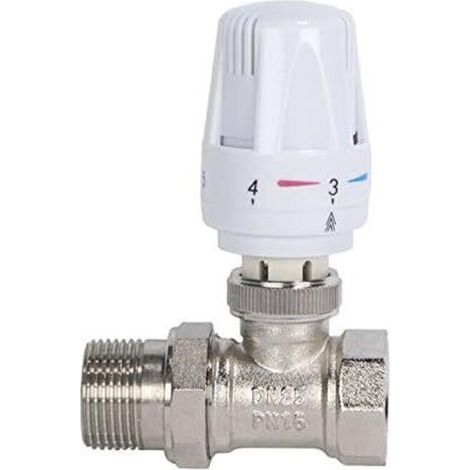 Vanne thermostatique automatique standard pour radiateur 1Pcs(Vanne thermostatique DN15B + Pack de chauffage) (1/5)