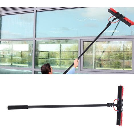 ManomanoKit de Brosse pour Nettoyage de Panneaux Solaires et Fenêtres - Ensemble avec Bras 5,4m Renforcé et Tête de Brosse 50cm (1/5)