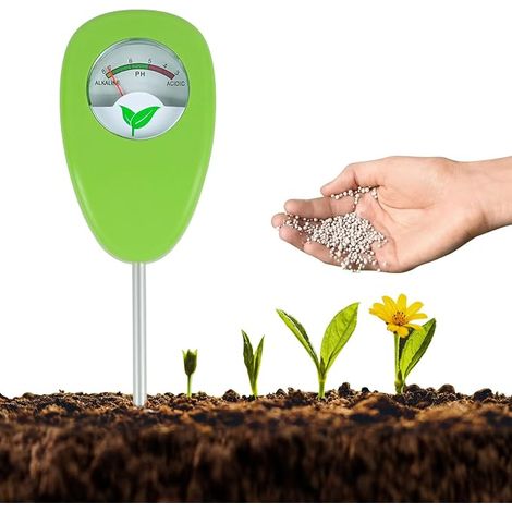 Boden-pH-Tester, Boden-pH-Meter, Präzisions-Boden-pH-Detektor für Pflanzen, Blumentöpfe, Gärten, Rasenflächen, Landwirtschaft (Keine Batterien erforderlich) (1/5)