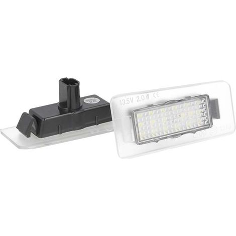 Kit Luci Targa Led Hyundai Elantra 11-13 I30 12-14 Kia Ceed Cerato Forte Colore Bianco (1/3)
