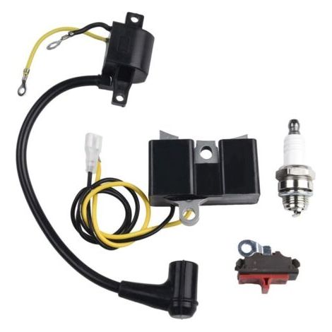 Bobina di accensione per motosega Husqvarna, compatibile con i modelli Husqvarna 61, 66, 162, 266, codice articolo: 501516201