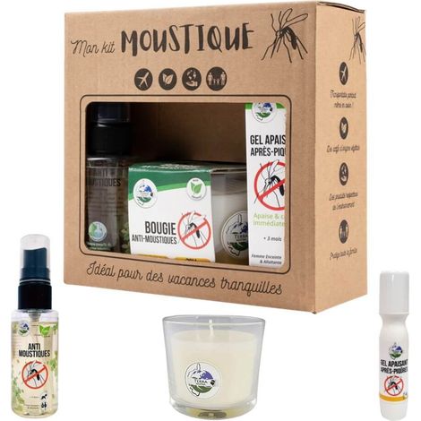 Kit anti moustique vacances tranquilles bougie (1/5)