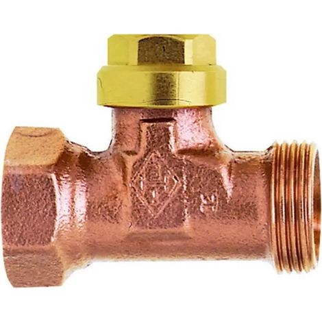 HEIMEIER Raccord de retour Rp 1/2 Filetage intérieur x G 3/4 Filetage extérieur, 0402-02.000