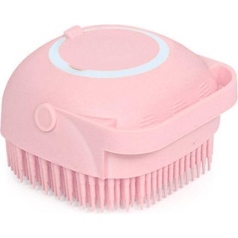 Brosse De Bain pour Animaux De Compagnie Silicone Chat Shampooing Masseur Peigne Chien Toilettage Douche Brosse Épurateur pour Courts Longs (1/5)