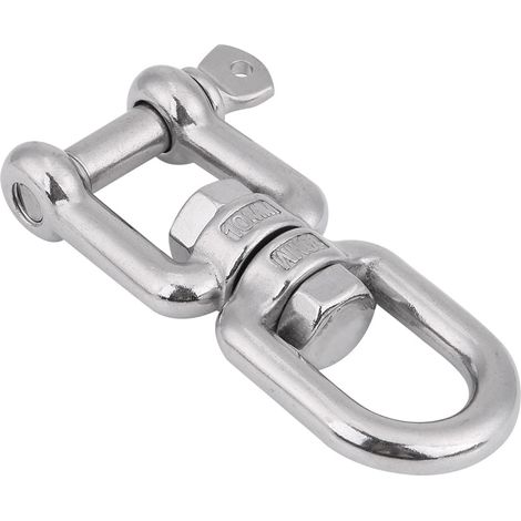 Drehring aus Edelstahl 304, federbelasteter Rollbügel, robuste 10-mm-Vorrichtung (1/5)