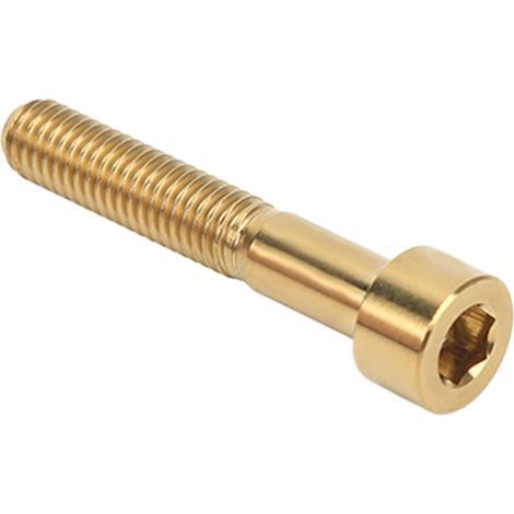 Vis M6x35mm en Titane pour Vélo, Antirouille, Dorée pour Cyclisme en Extérieur (1/5)